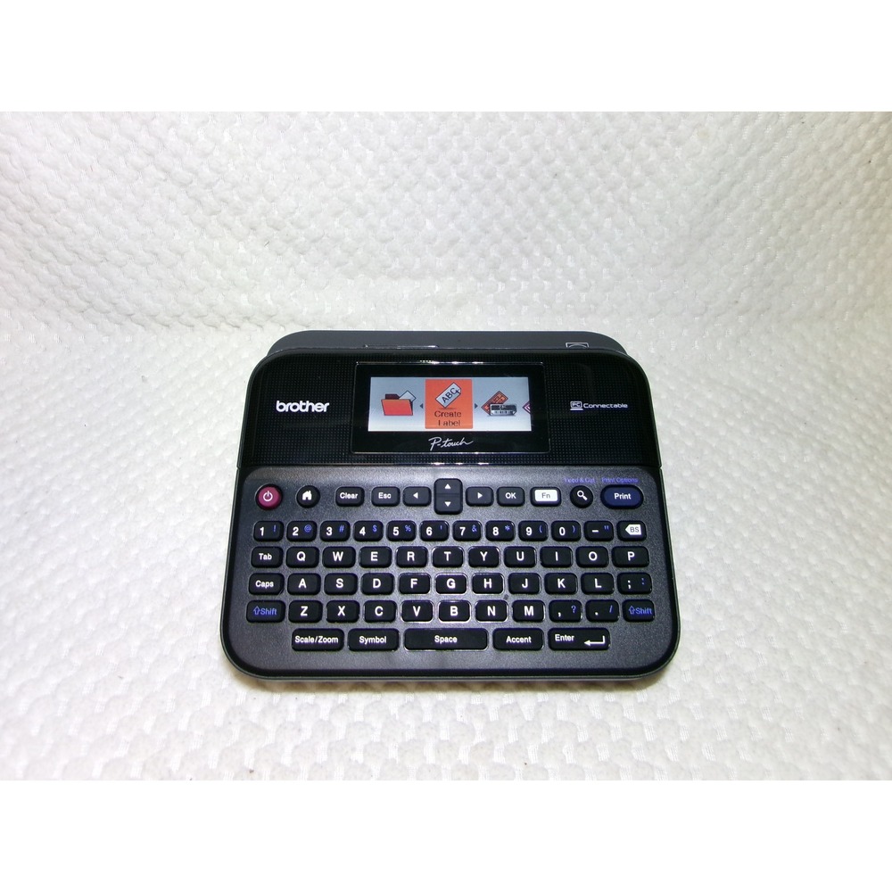Brother P-Touch PT-D600 Label Maker PC Connectable with Case and AC Adapter